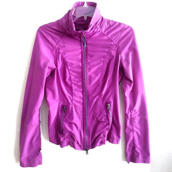 ZELLA Workout Purple Jacket zip up,sz.XS - Picture 2 of 8